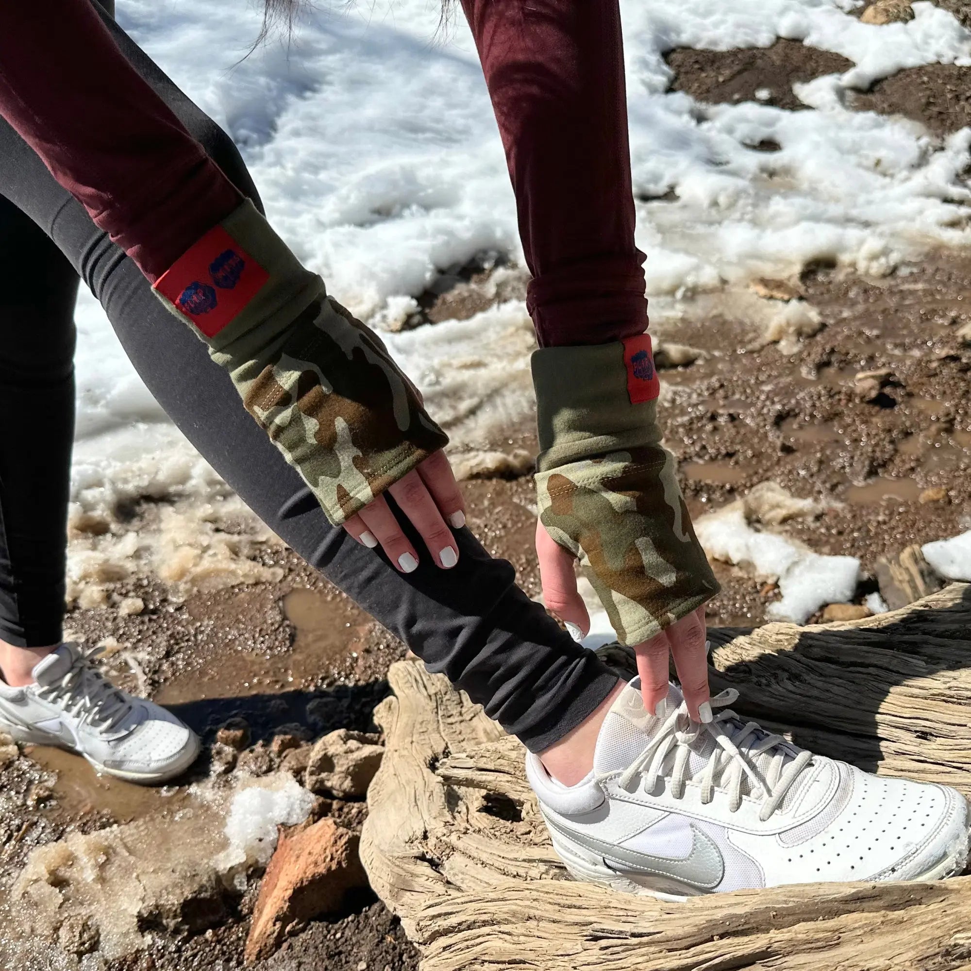 2 PACK: CAMO & SKELLY - FLIPMITS