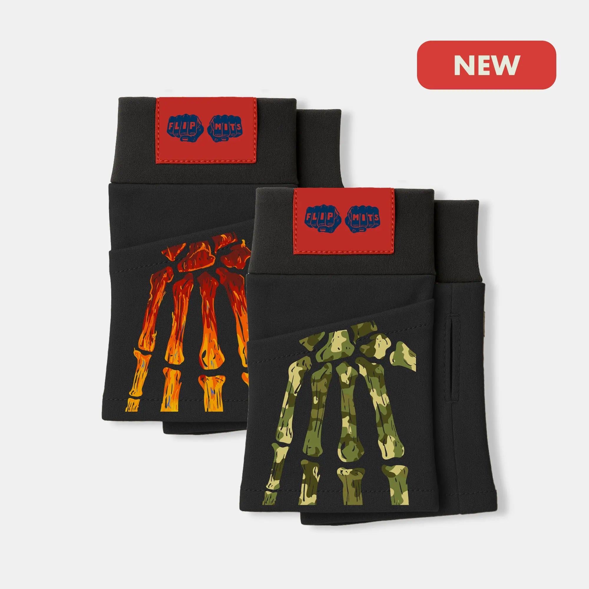 2 PACK: FLAMIN CAMO FLIPMITS