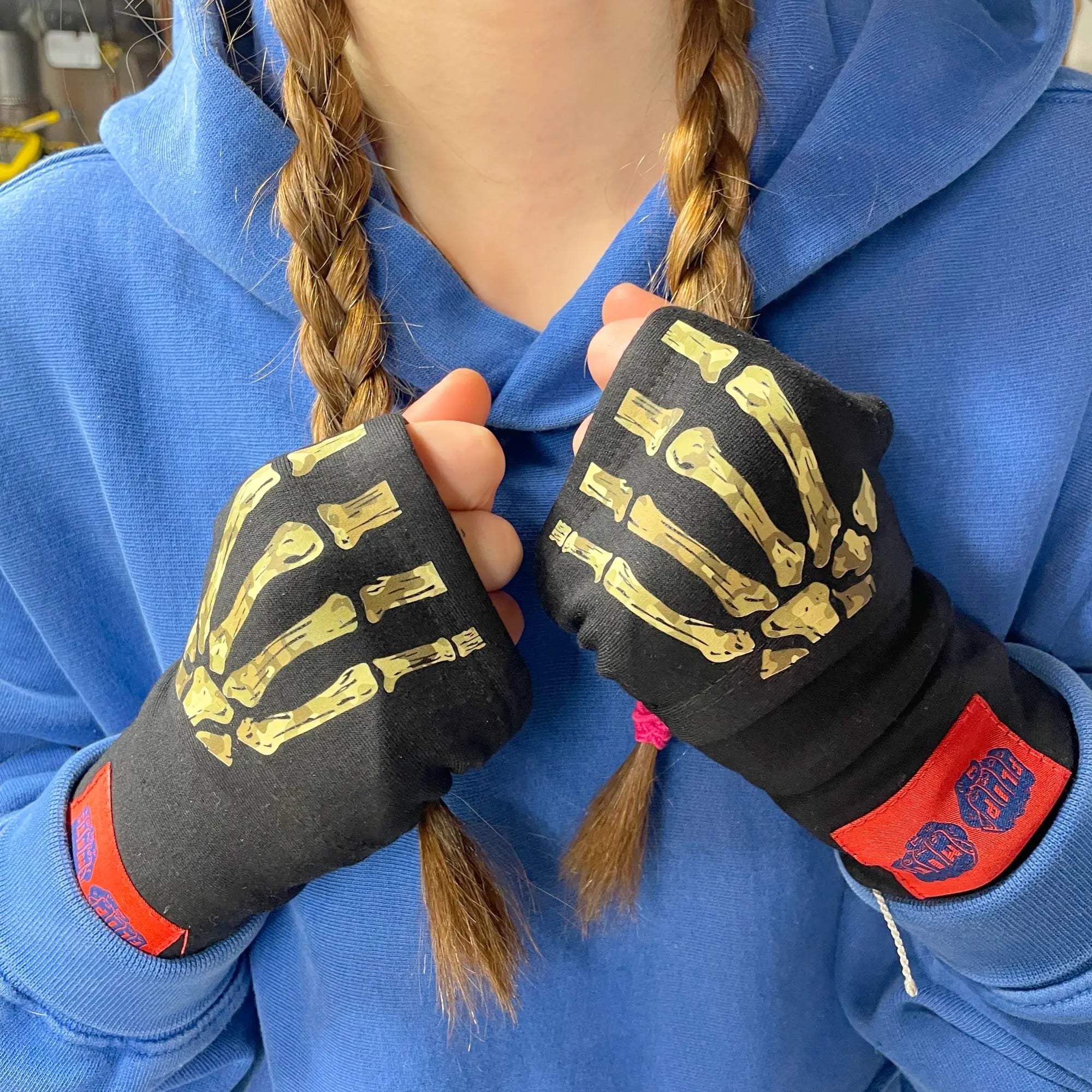 CAMO SKELLYHANDS FLIPMITS - FLIPMITS