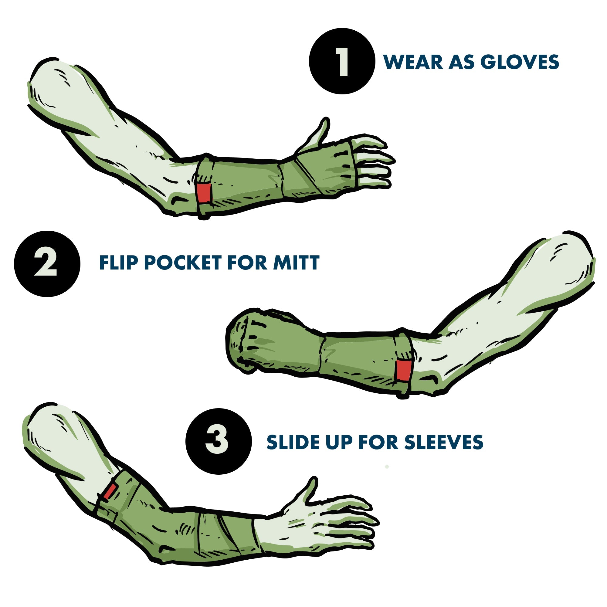 NINJA PARTY FLIPSLEEVES - FLIPMITS