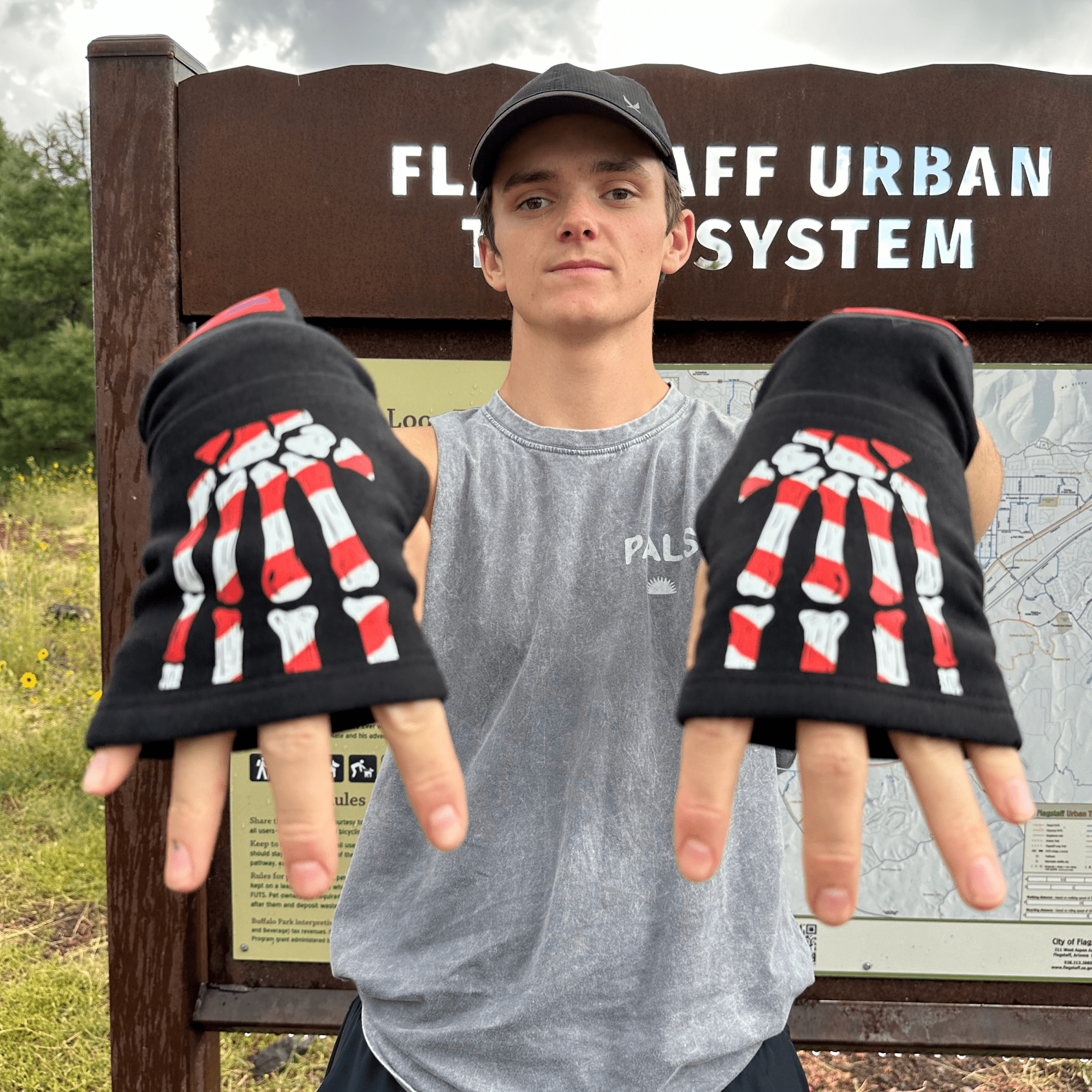 SKELLY - CANE FLIPMITS - FLIPMITS