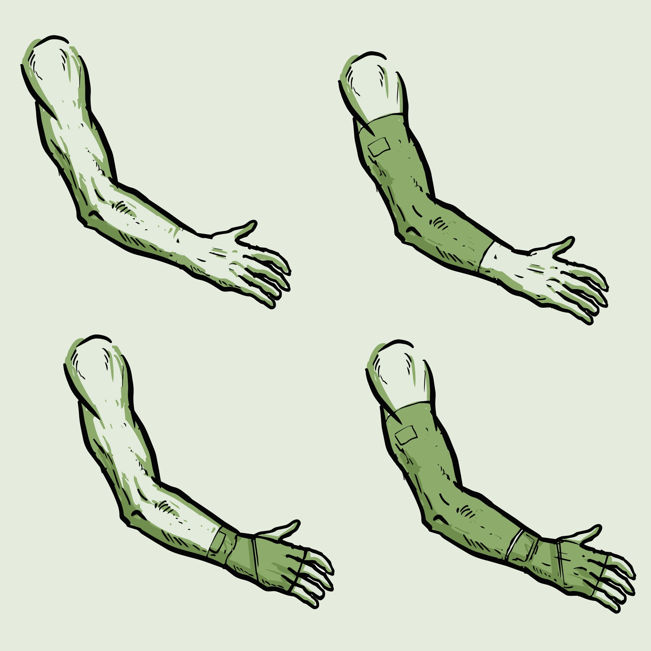 Flipmits x Arm Sleeves: Modular Sun Protection