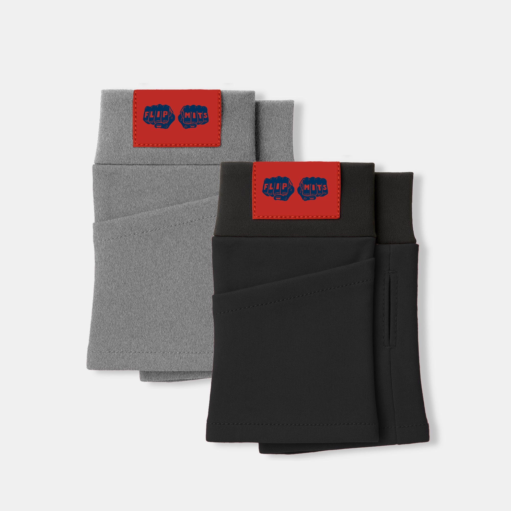 2 PACK: KIDS BLACK & GRAY FLIPMITS