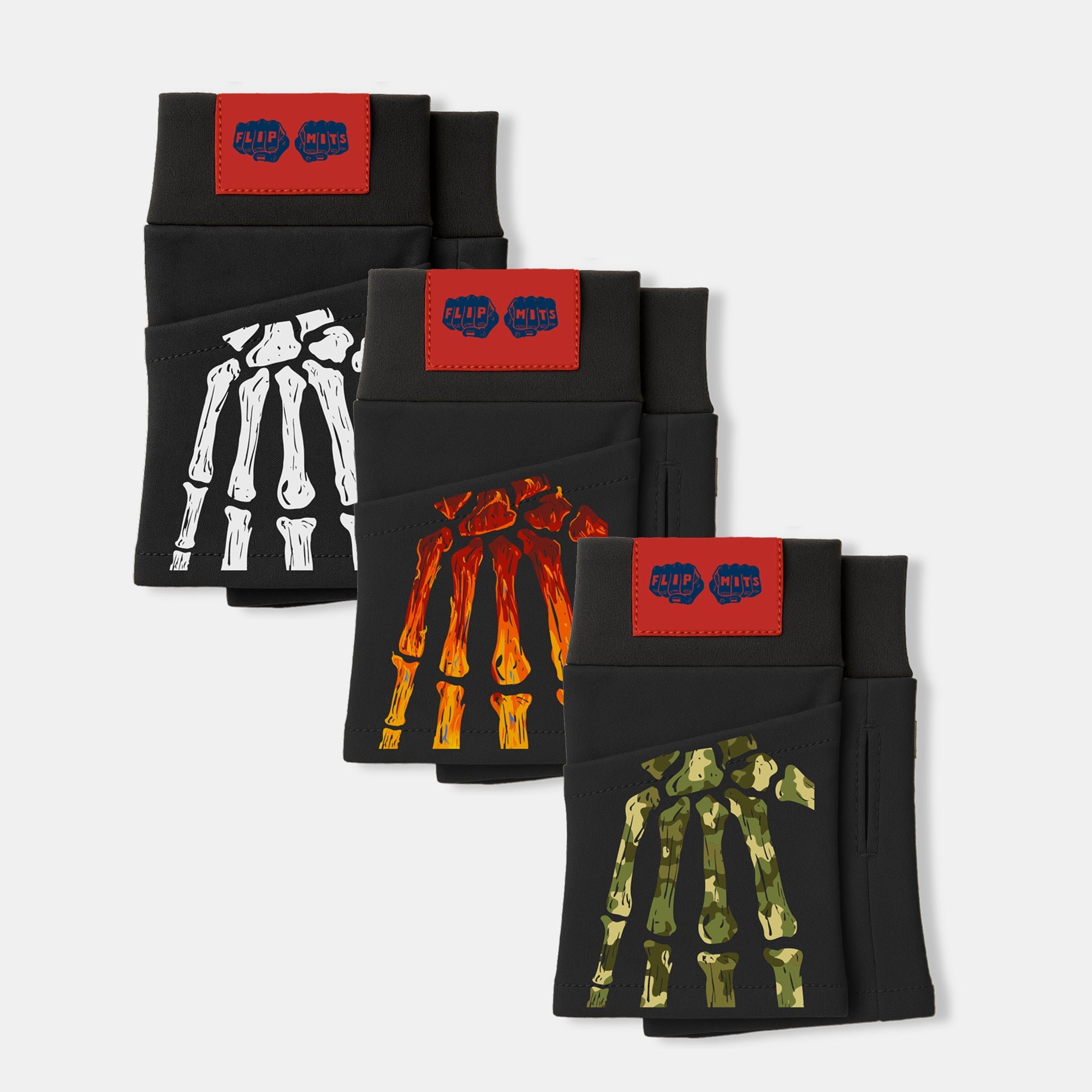 3 PACK : MEGA - SKELLY - FLIPMITS