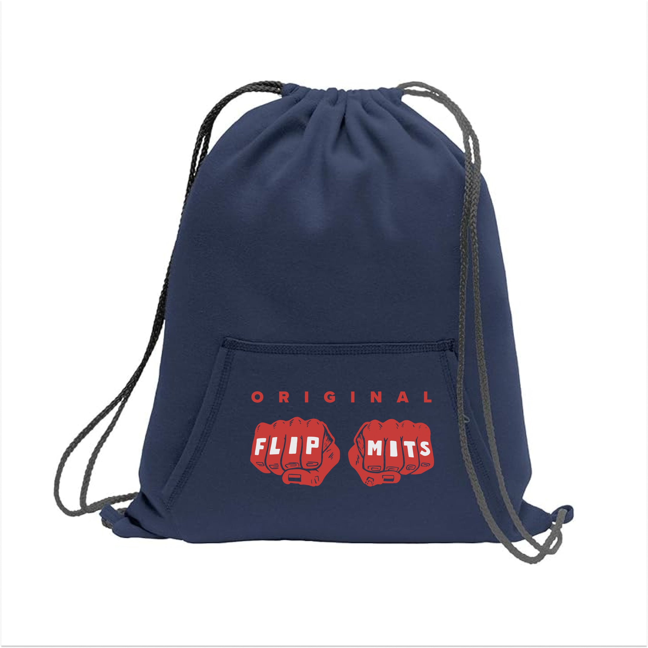 Hoody-Style Drawstring Bag