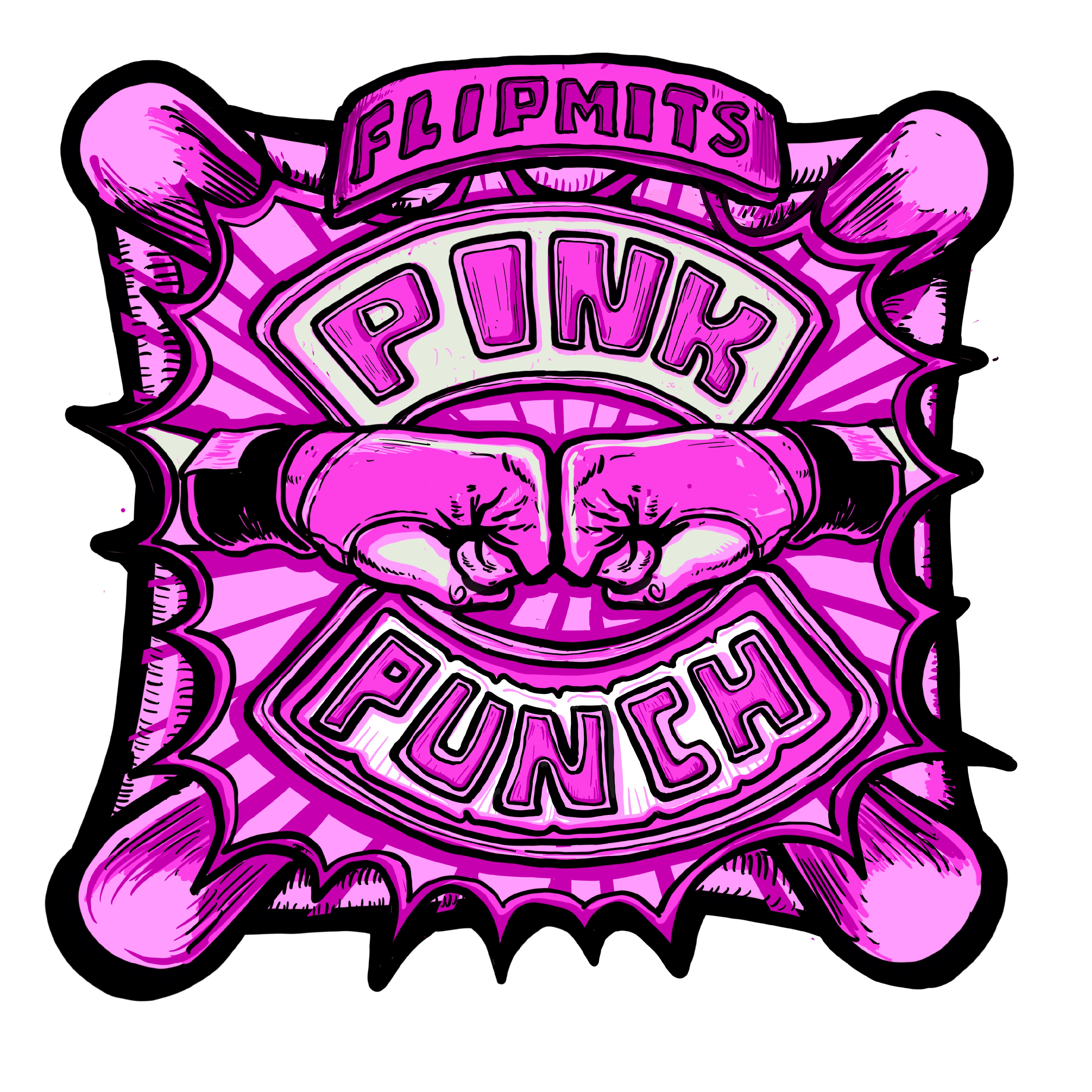 Pink-Punch Flipmits