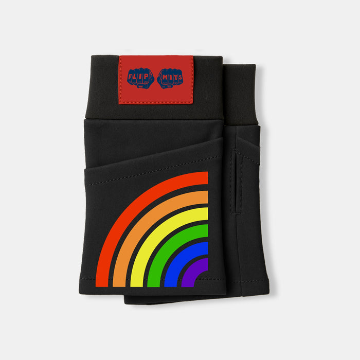 Rainbow Black — ALL-SEASON Flipmits