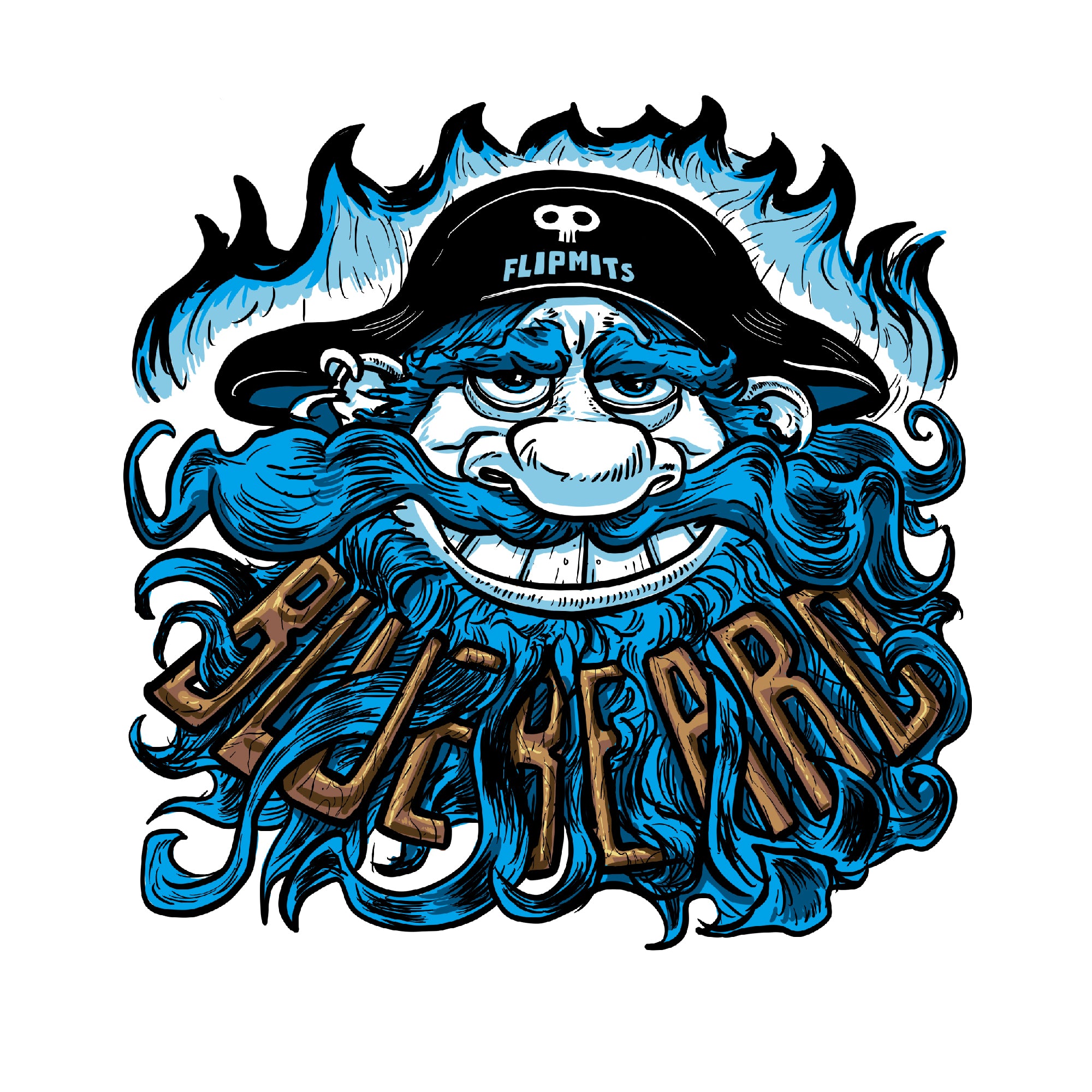 Bluebeard Sticker