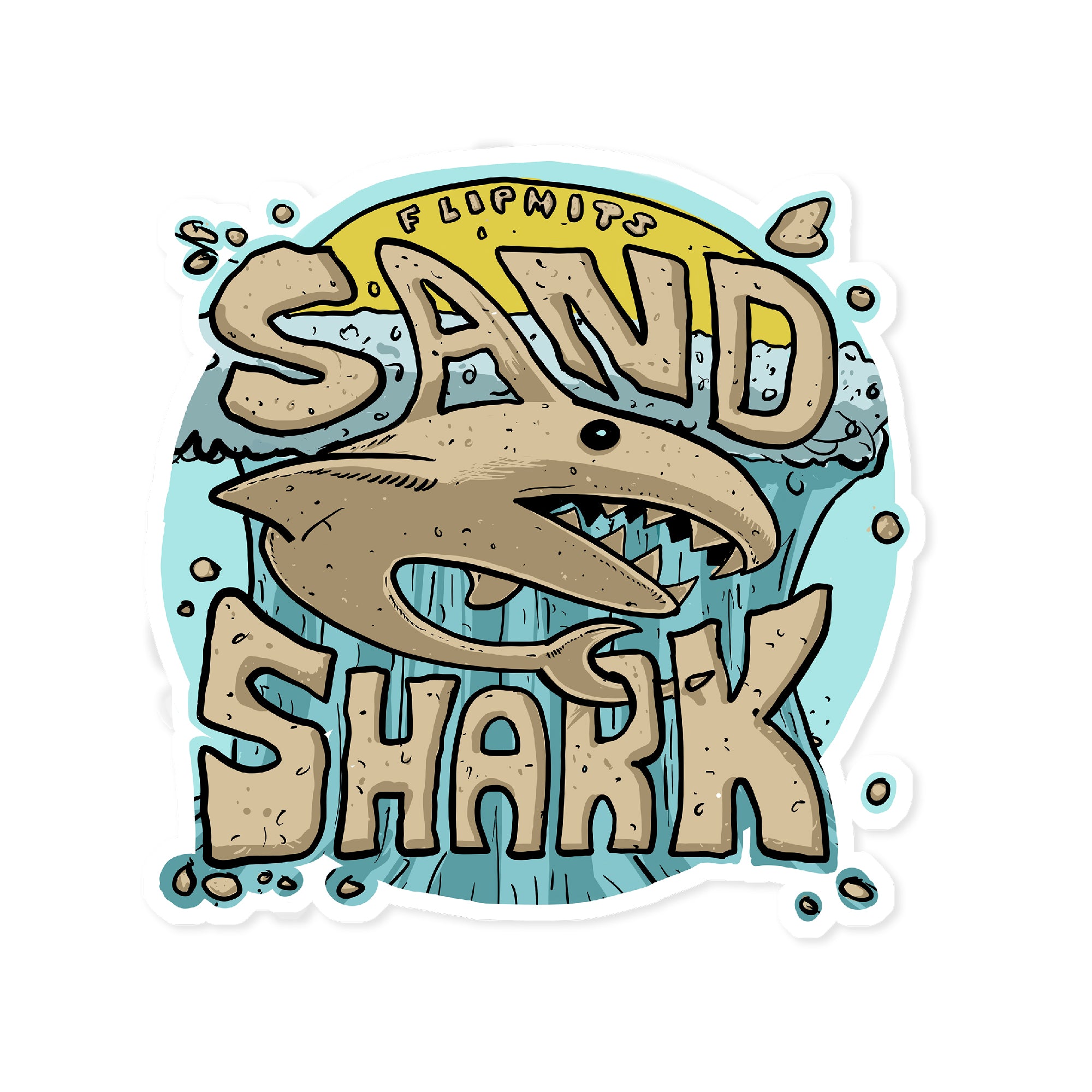 Sandshark Sticker