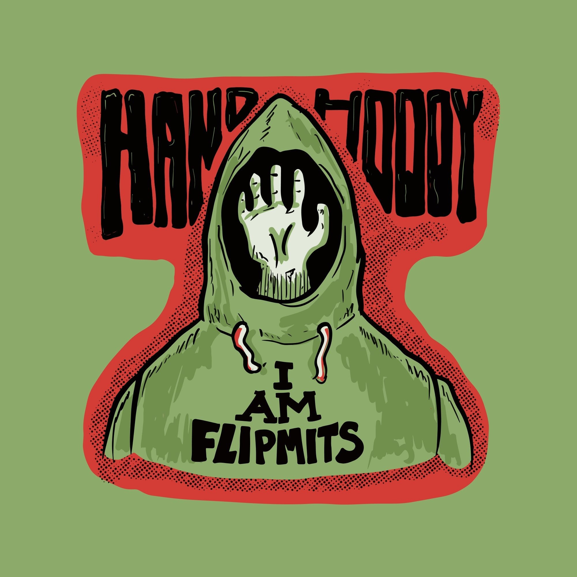 Hand - Hoody T-Shirt - FLIPMITS