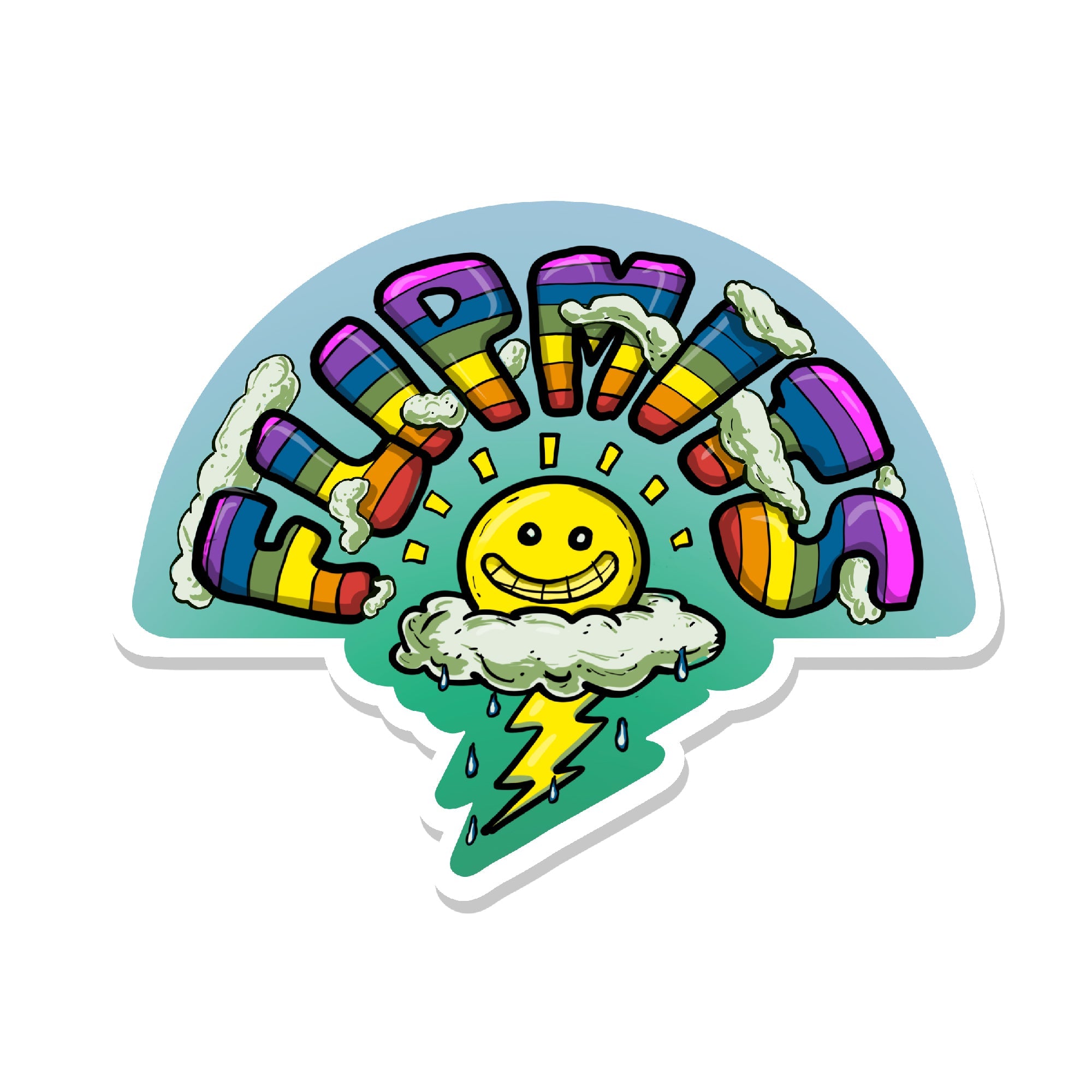 Rainbow Sticker - FLIPMITS